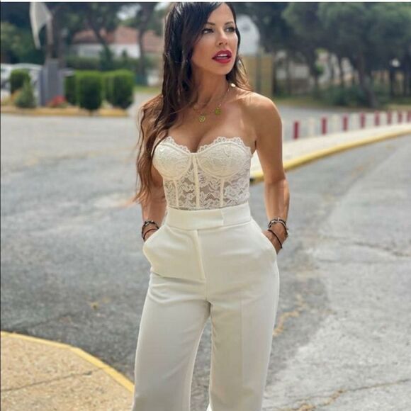 ZARA LACE BODYSUIT - Picture 5 of 6